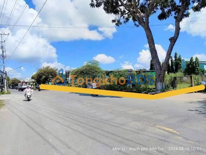 Đất nền Phường 8 Bến Tre 1318m² giá 10.5 tỷ - Sổ đỏ chính chủ