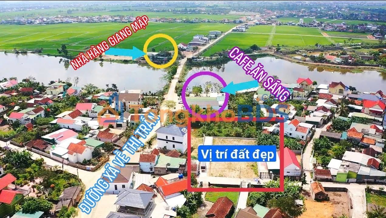 Đất nền Diễn Châu 154m² Nhà Hàng Giang Mập - Sổ đỏ chuẩn bị