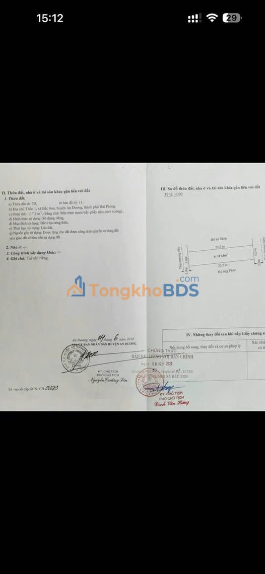 Đất nền Nam Sơn An Dương 117m² 3.627 tỷ - Tiềm năng tăng giá