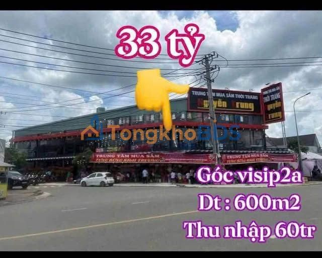 Đất nền Thuận An 600m² 33 tỷ - Sổ đỏ chính chủ