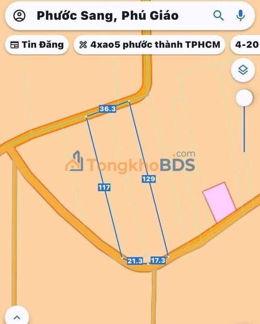 Đất trang trại Phước Sang Phú Giáo 4000m2 - Đầu tư dài hạn