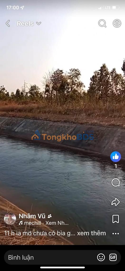 Đất nền Ia Mơ Chư Prông 11 ha 1.65 tỷ - Sổ đỏ chính chủ