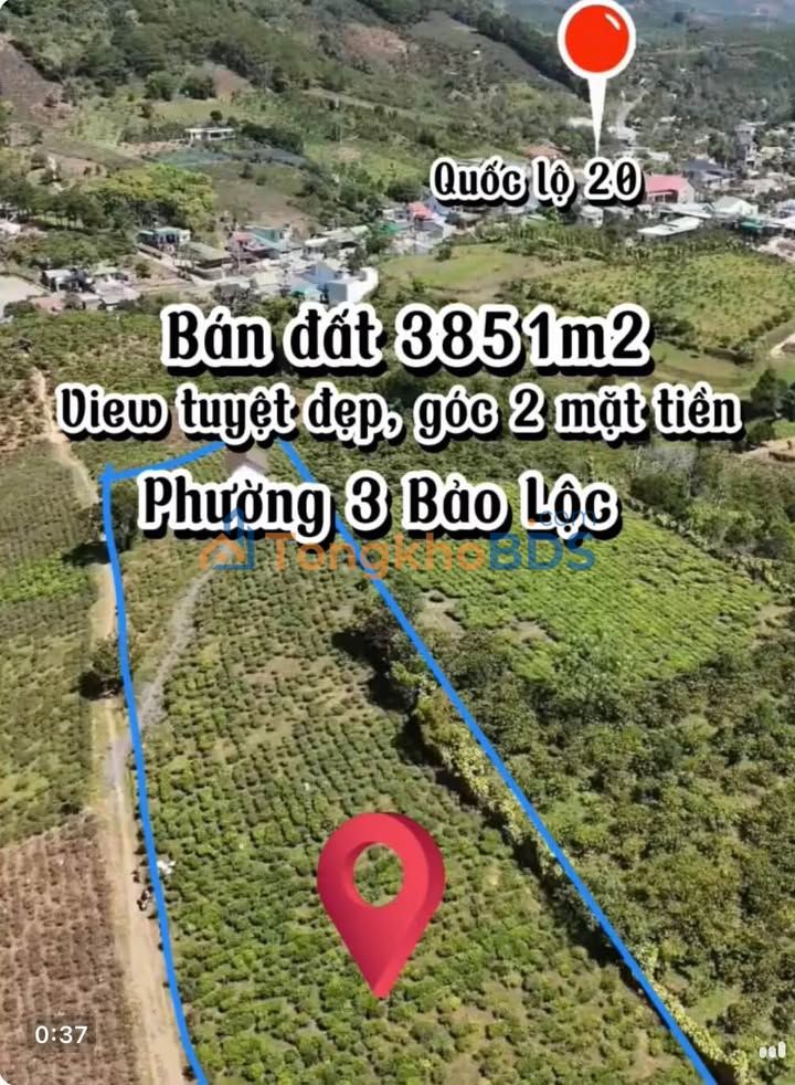 Đất vườn Đại Lào 3851m² 3.85 tỷ - Nghỉ dưỡng lý tưởng