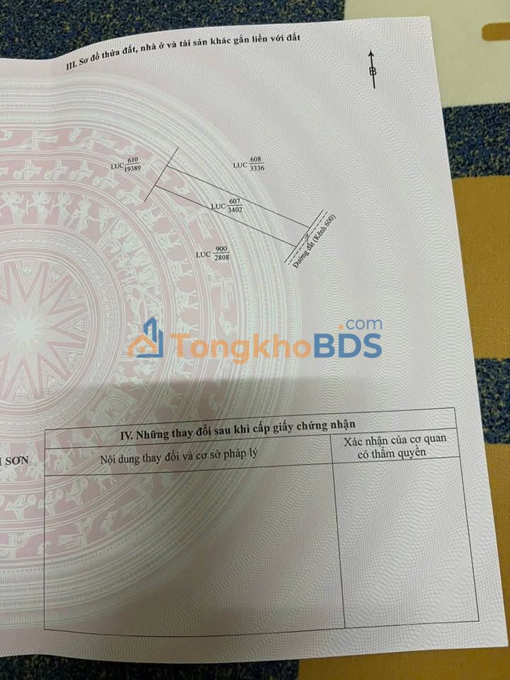 Đất ruộng Thoại Giang 3.402m² 600 triệu - Sổ hồng rõ ràng