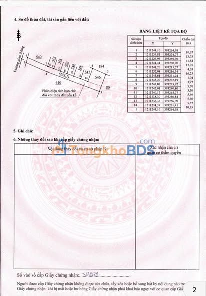 Đất Tân Định Bến Cát 60m² 2.39 tỷ - Sổ đỏ chính chủ