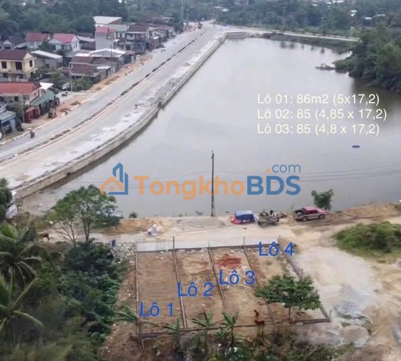 Đất nền Trưng Nữ Vương Huế 84m² 2.3 tỷ - Đường ô tô 11m