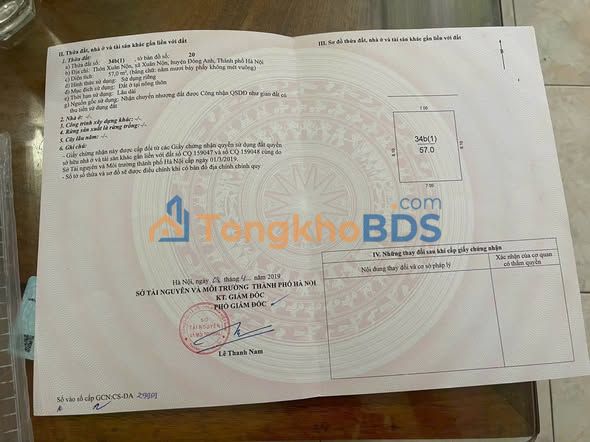 Đất Xuân Nộn Đông Anh 57m² - Kinh doanh ô tô tránh, giá 2.x tỷ