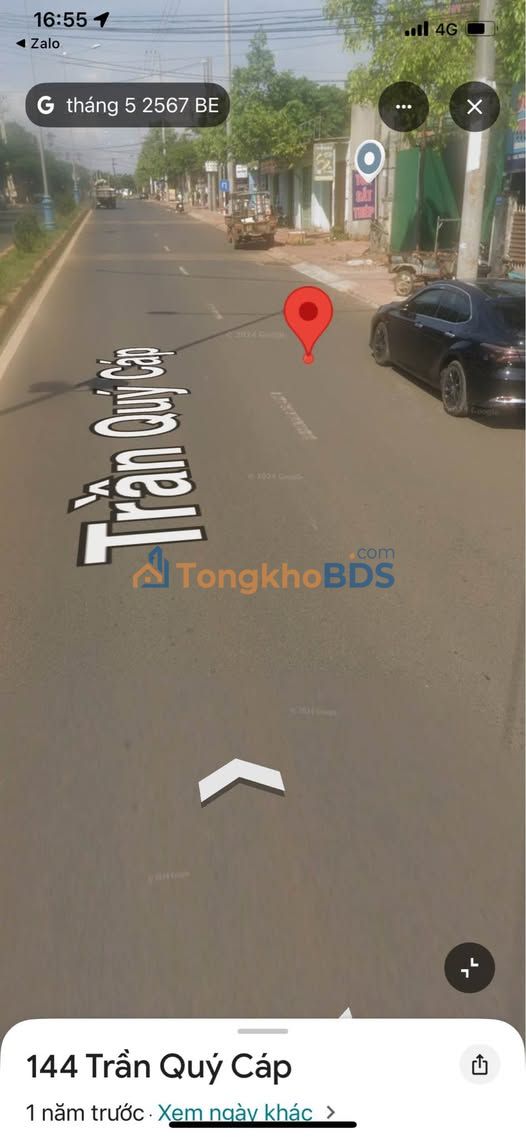 Đất nền Trần Quý Cáp Tuy Hòa 250m² 11 tỷ - Đường ô tô