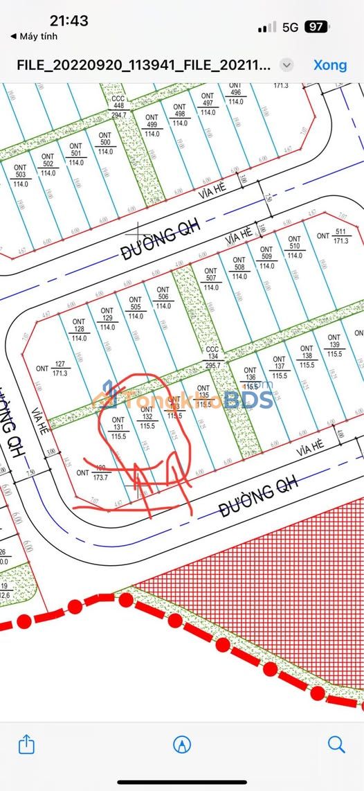 Đất nền Phương Đông Tân Vinh 115m² 2.1 tỷ - Giá tốt hiếm có