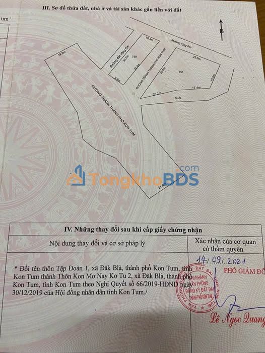 Đất Đường tránh Đăk Bla Kon Tum 561m² giá hạt tiêu - Đường to ô tô