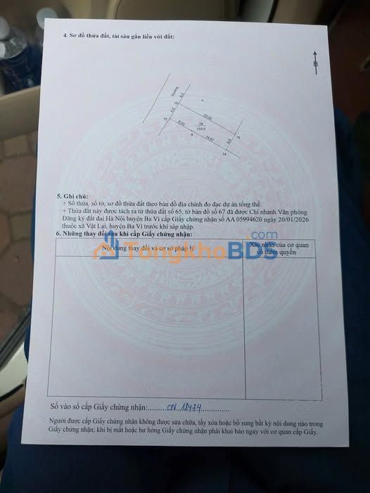 Đất Ba Vì 150m² - Sổ Đỏ Vuông Vắn, Giá Đầu Tư Hời