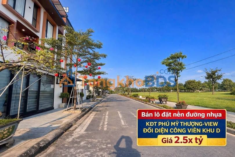 Đất TL10 Huế 105m² 2,5 tỷ - Sổ đỏ chính chủ view công viên