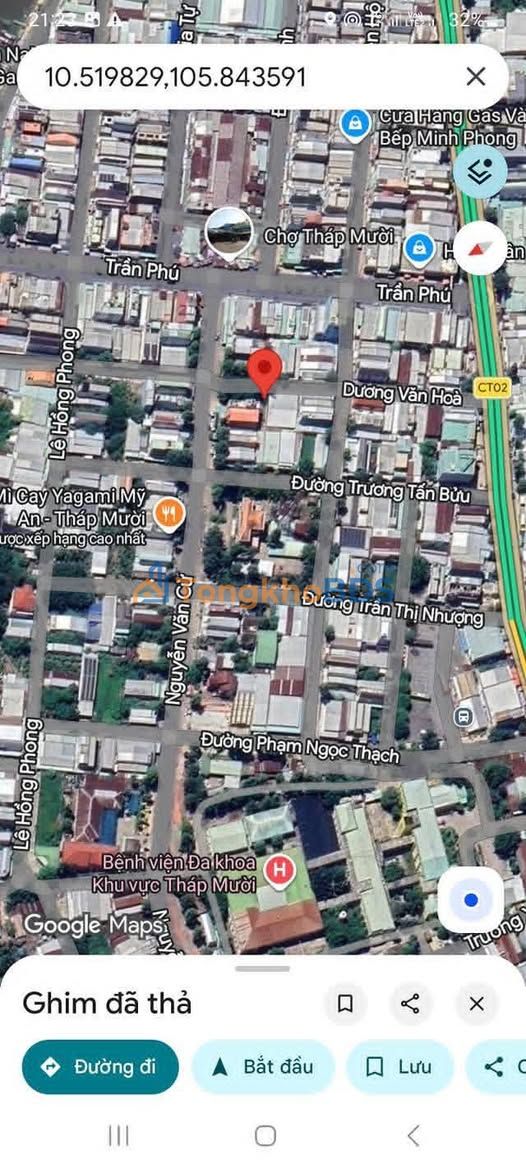 Đất nền Mỹ An Tháp Mười 72m² - Pháp lý rõ ràng