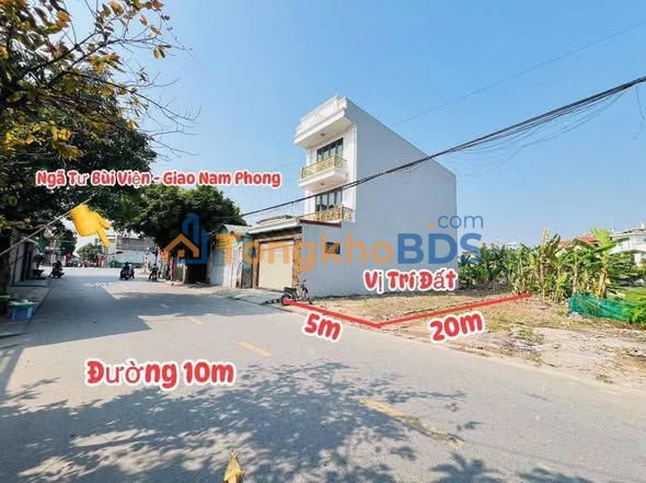 Đất nền Đông Hải 1 Hải Phòng 100m² 5 tỷ - Xây dựng tự do