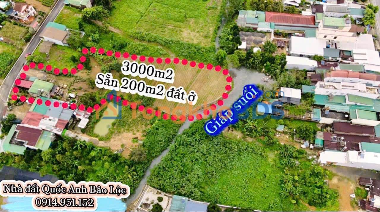 Nhà vườn Đại Lào Bảo Lộc 3000m² 5 tỷ - Đầu tư dài hạn