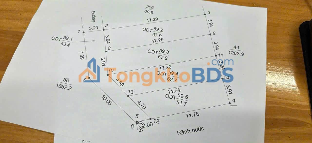Đất nền Mai Ngô 60m² 600 triệu - Đường ô tô vào ngay