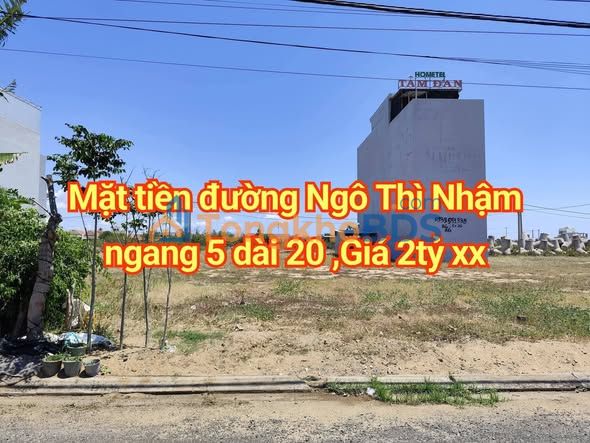 Đất Nền Mặt Tiền Ngô Thì Nhậm, Tuy Hòa - 100m² Giá 2.95 Tỷ, Sát Biển