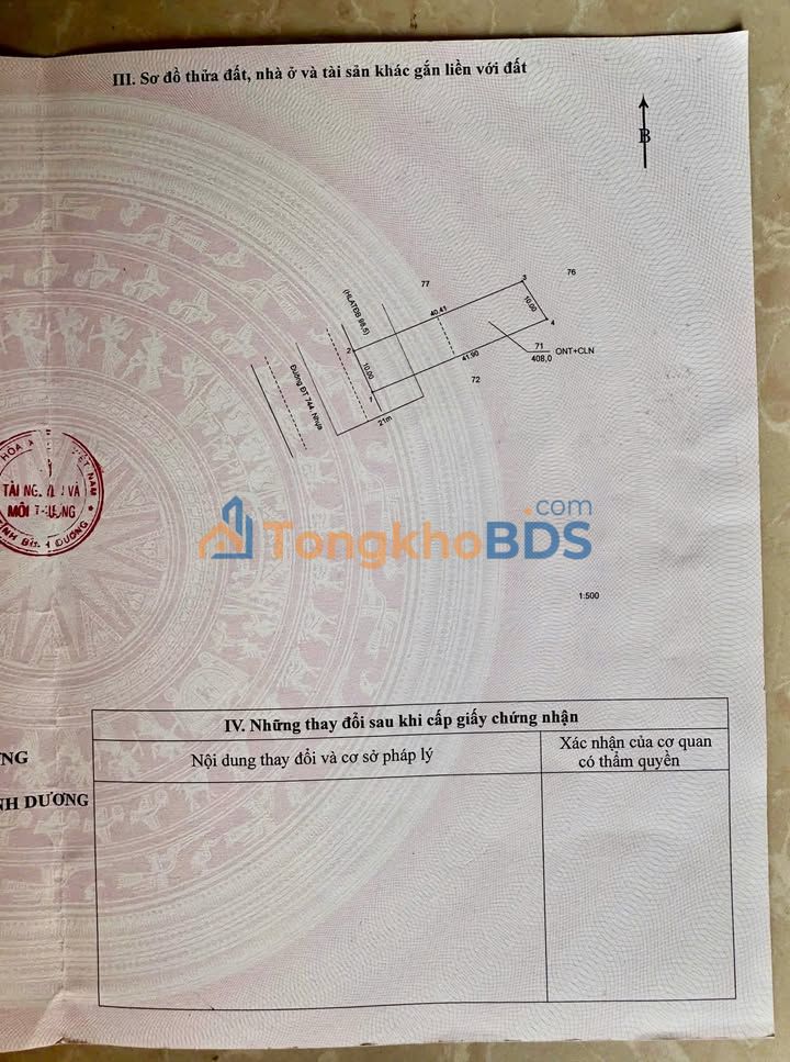 Mặt Tiền Kinh Doanh DT744 Bình Phước - 400m² Sẵn Sàng Khai Thác