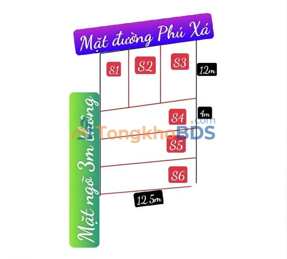 Đất nền Phú Xá Hải Phòng 50m² 2,2 tỷ - Sổ đỏ chính chủ