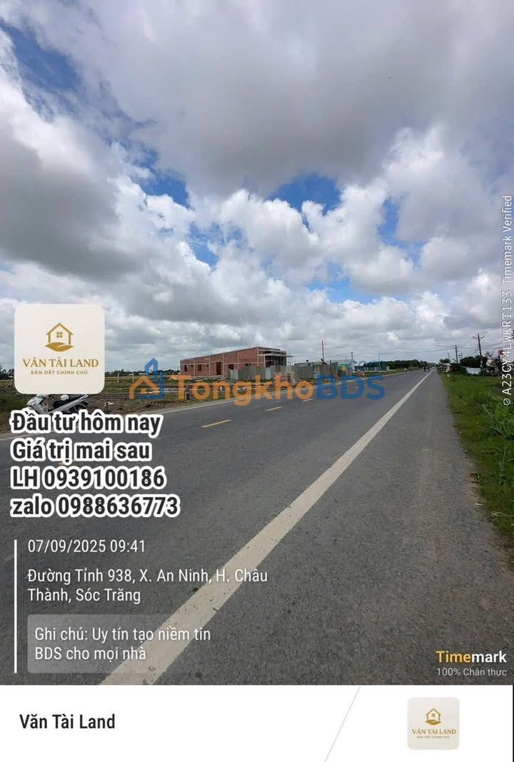 Đất Nam Kỳ Khởi Nghĩa Châu Thành 1.132m² 1,55 tỷ-Sổ đỏ