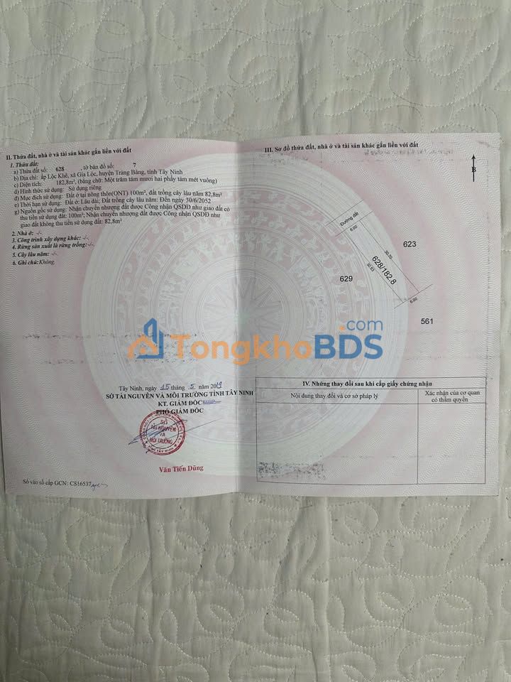 Đất nền Phước Đông 180m² 900 triệu - Sổ đỏ chính chủ