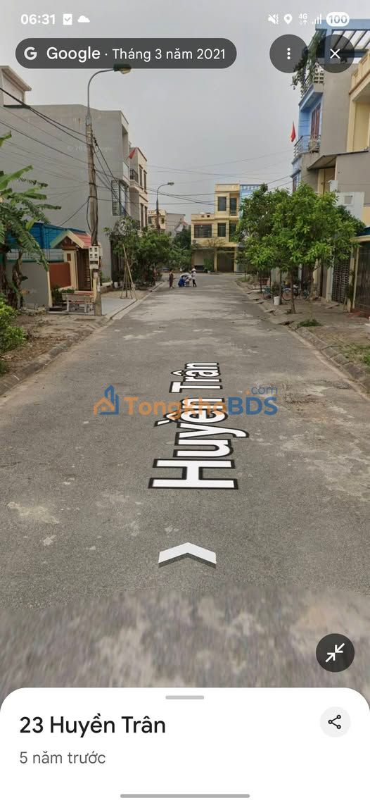 Đất nền Lộc Vượng Nam Định 62m² 3 tỷ - Đường to ô tô