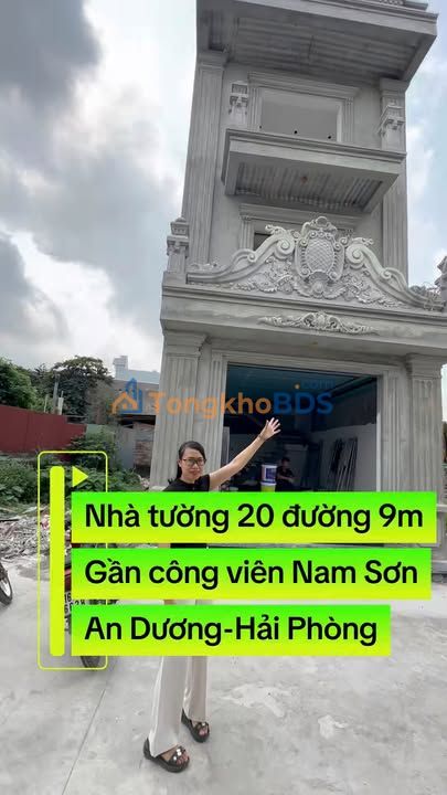 Nhà Nam Sơn An Dương 60m² 3.6 tỷ - Ô tô vào tận nhà