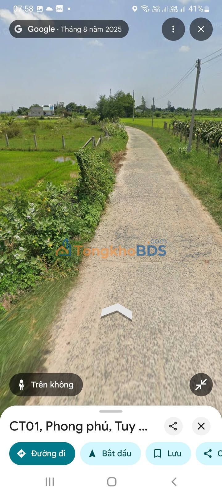 Đất vườn Tóc Tiên Phú Mỹ 1000m² 150tr - Sinh thái xanh