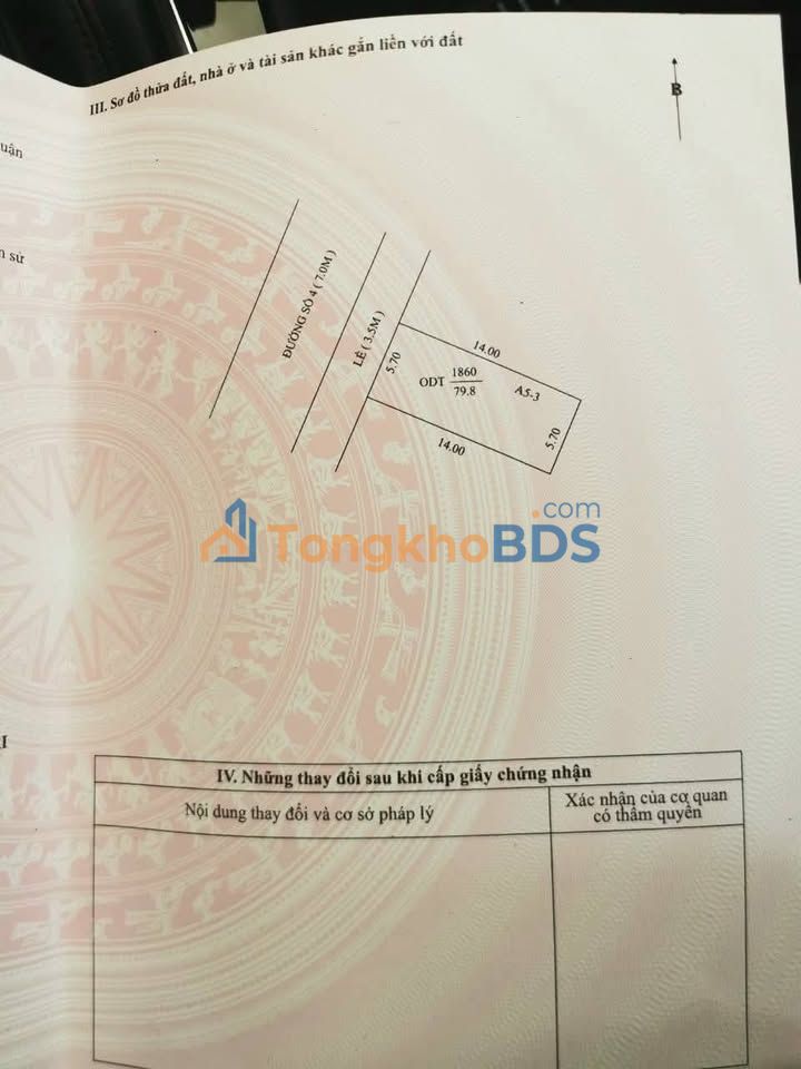 Đất Nam Long Bình Thủy 80m² 3.75 tỷ - Sổ đỏ chính chủ