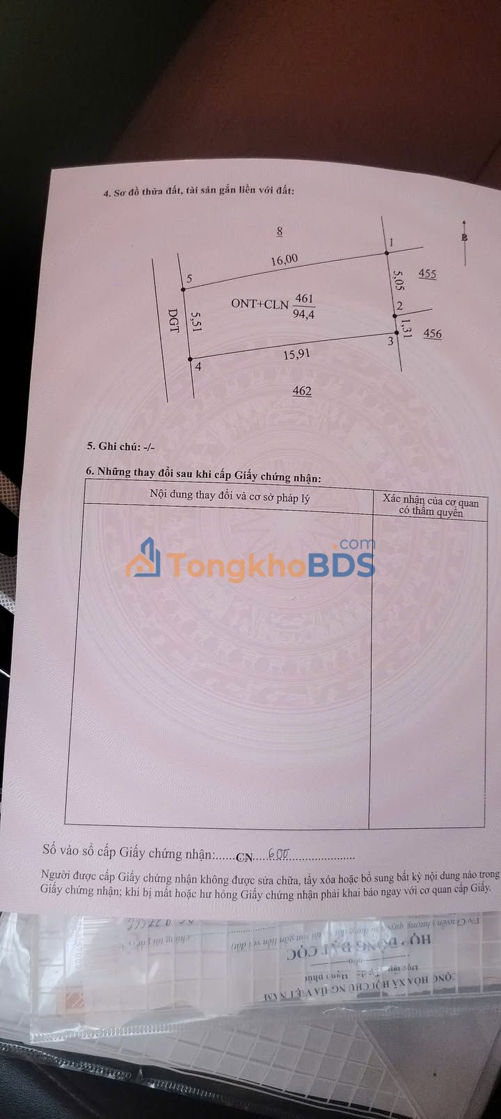 Đất nền Hòa Bình Hưng Hà 94m² 6 tỷ - Đường ô tô