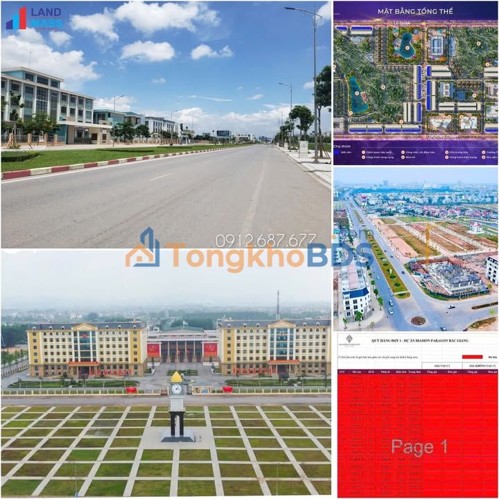 Đất nền Đại lộ Hùng Vương Bắc Giang 126m² - Sổ đỏ chính chủ