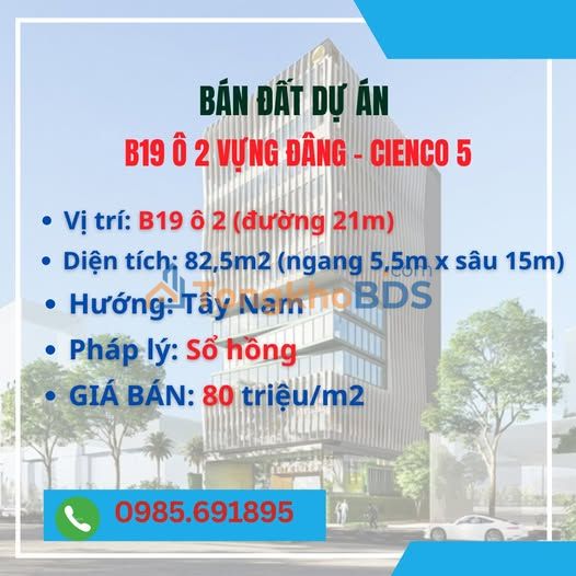 Đất Vũng Đâng Hạ Long 82,5m² 6.6 tỷ - Sổ đỏ chính chủ