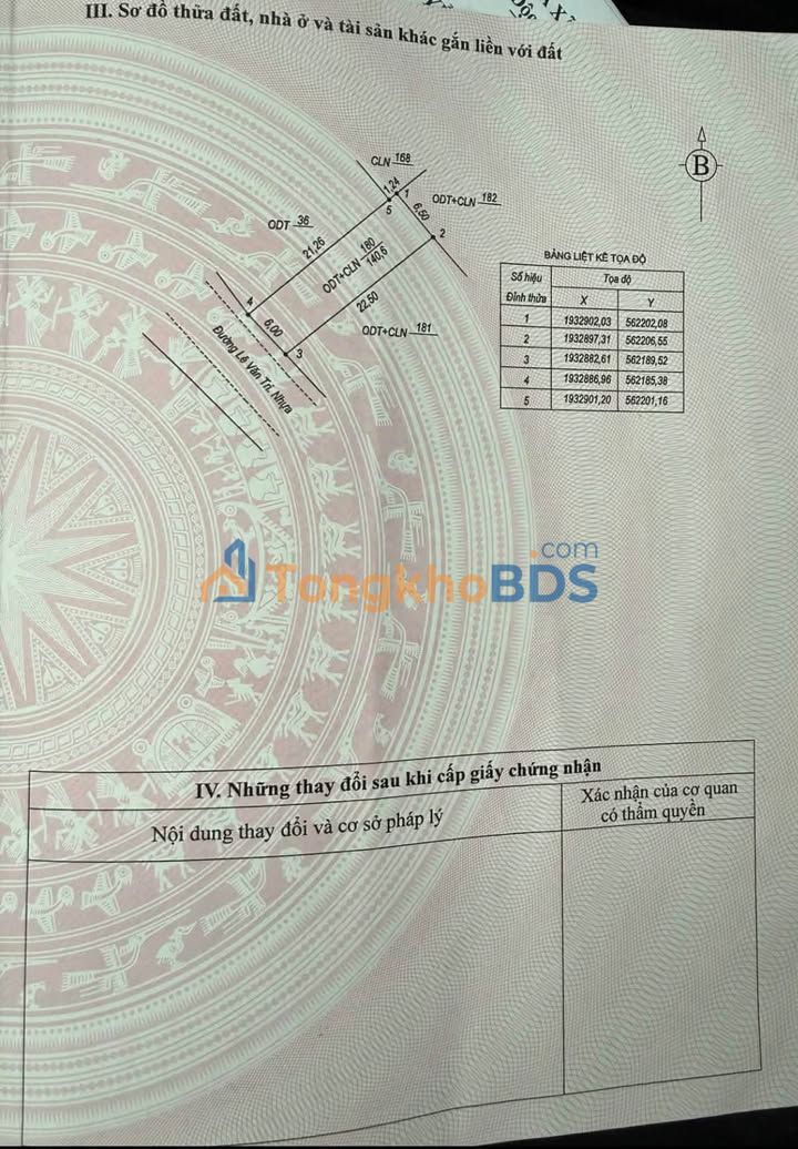 Đất nền Đồng Hới Lê Văn Tri 146m² giá 1 tỷ - Sổ đỏ chính chủ