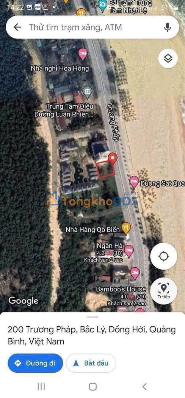 Nhà Trương Pháp Đồng Hới 400m² 45 tỷ - Ô tô vào nhà