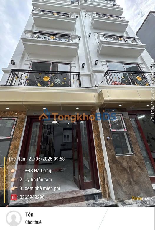 Nhà 5 tầng Yên Nghĩa, Hà Đông - 31m² giá 5.65 tỷ