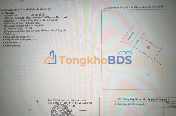 Đất nền Tam Quan Phổ Yên 300m² - Hạ tầng hoàn thiện