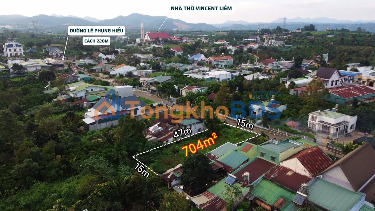 Đất nền Hẻm 196 Lộc Tiến 704m² 5.2 tỷ - Sổ đỏ chính chủ