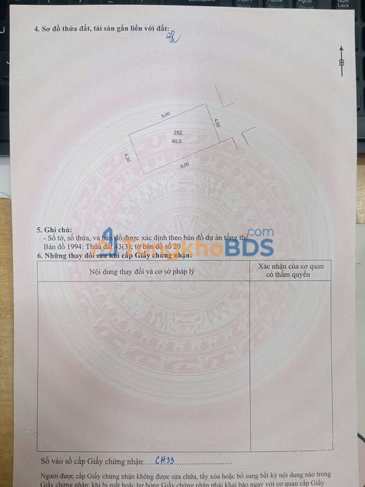 Đất nền Phố Đại Từ Hoàng Mai 40m²/7.6 tỷ - Xây dựng tự do