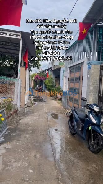 Đất nền La Gi Bình Tân 88m² 750 triệu - Sổ đỏ chính chủ