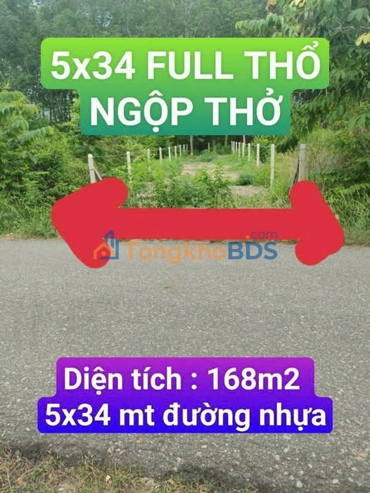 Đất Gò Dầu Tây Ninh 168m2 1.2 tỷ - Sổ đỏ chính chủ