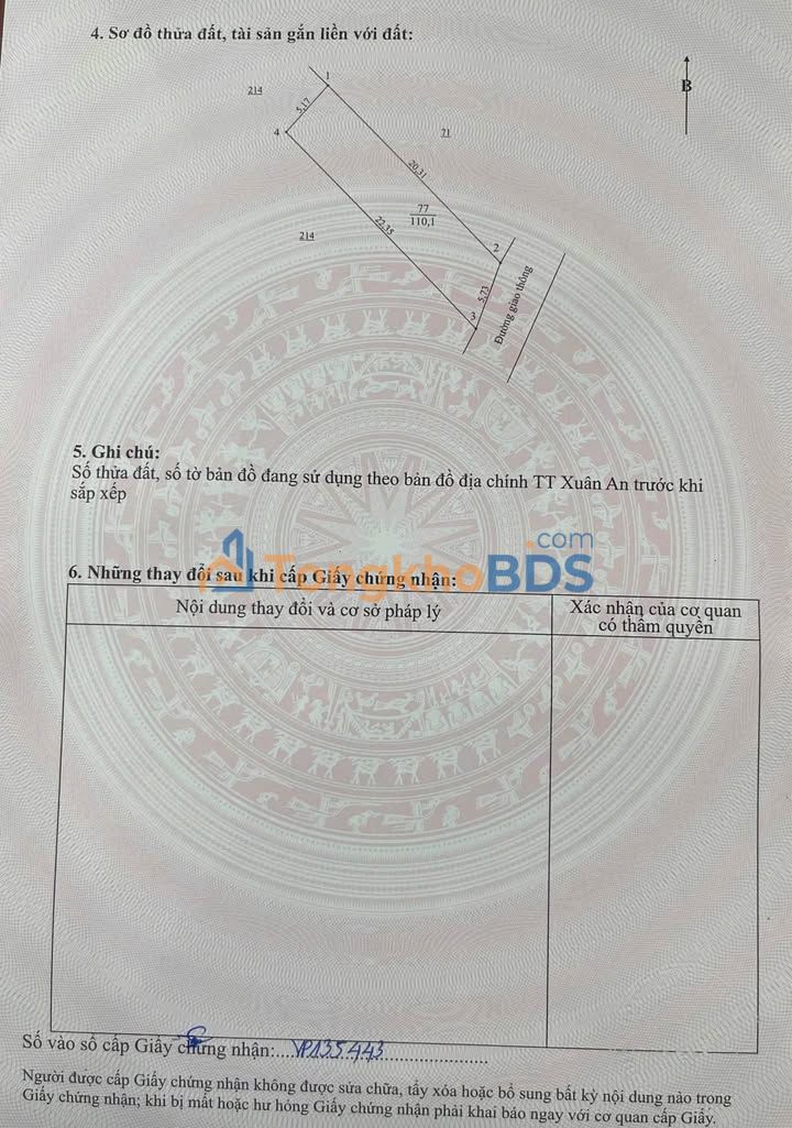 Đất nền Đông Vĩnh Vinh 110m² 1.78 tỷ - Hạ tầng hoàn thiện