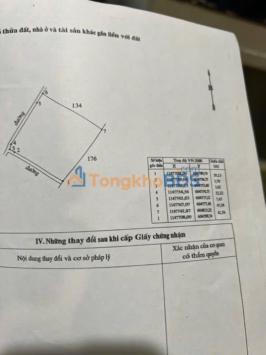 Đất nền Tân Đông 1.910m² giá 1.2 tỷ - Sổ đỏ chính chủ