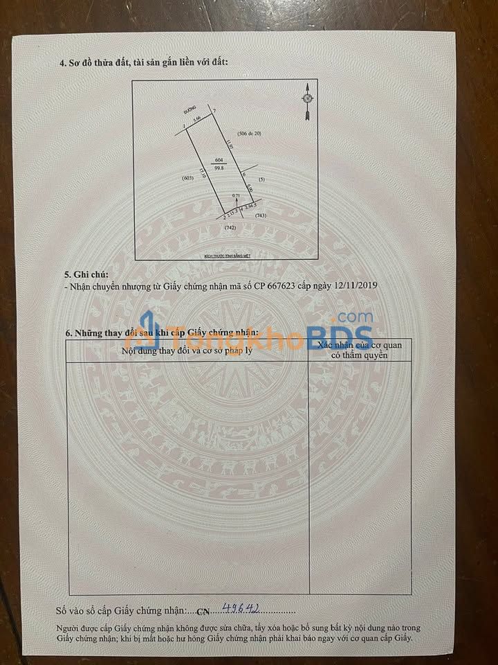 Đất nền Nghi Kim Vinh 99m² 19x triệu - Sổ đỏ chính chủ