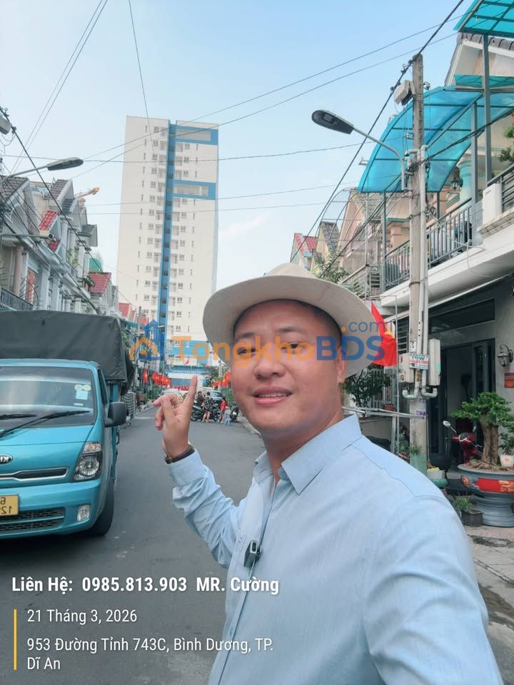 Đất Vincom Dĩ An 64m² 4.36 tỷ - Đường ô tô to