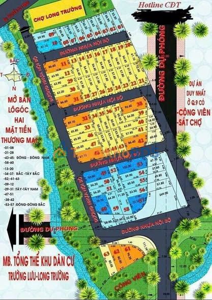 Đất nền Long Trường Thủ Đức 87m² 4,2 tỷ - Vị trí đẹp