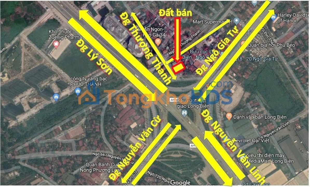 Đất nền Thượng Thanh Long Biên 99m² 19 tỷ - Sổ đỏ chính chủ