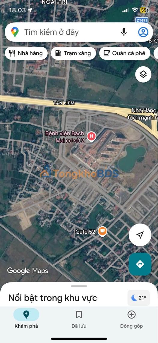 Đất nền 200m² cách Bệnh viện Bạch Mai CS2 100m - Sổ đỏ sẵn sàng