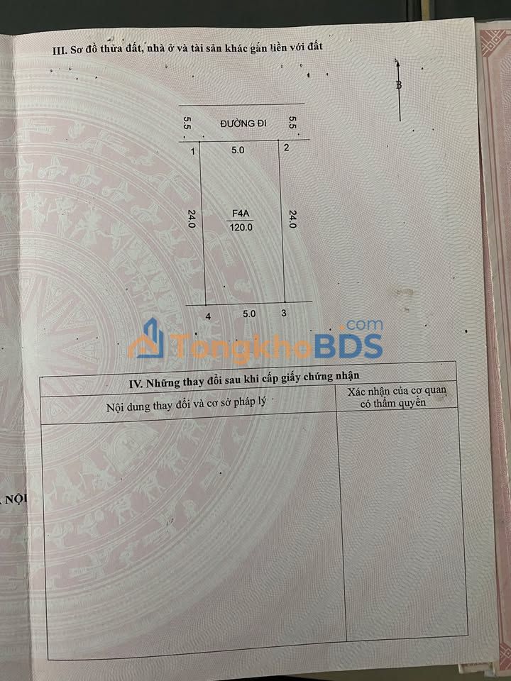 Nhà tái định cư Văn Mỹ Hà Nội 120m² 1 tỷ - Sẵn sàng ở ngay