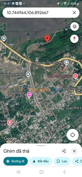 Đất Phú Hội Nhơn Trạch 5.871m² 2,5tr/m² - Đường to ô tô