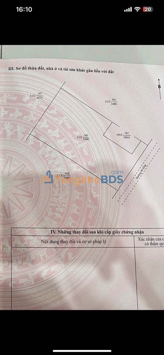 Đất nền Vĩnh Phước Tri Tôn 2.000m² 400-499 triệu - Sổ đỏ